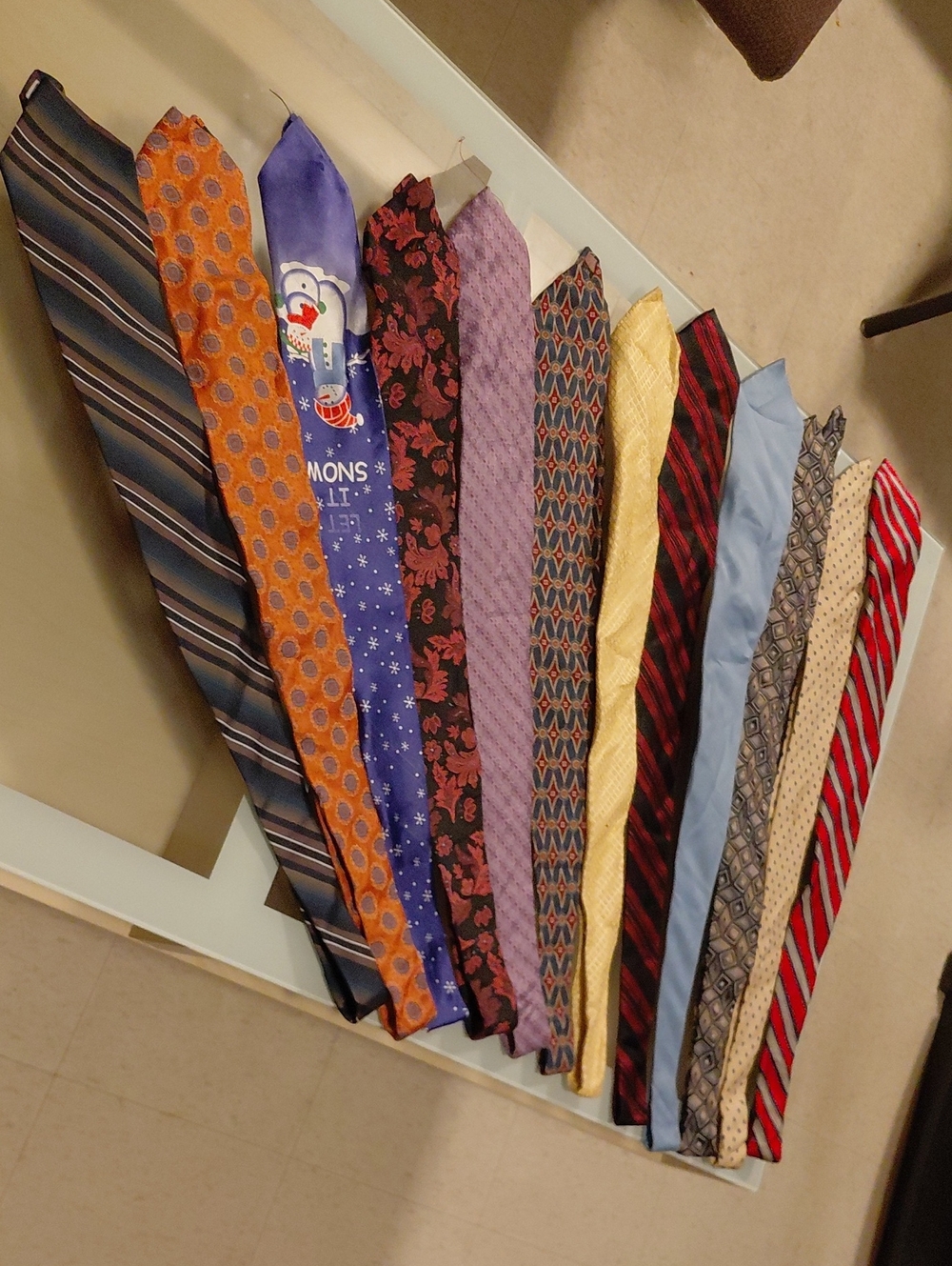Men's Assorted Patterned Necktie Collection - Multi-Color
